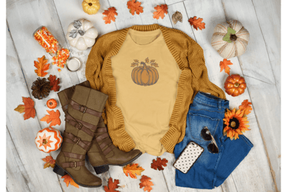 Fall Pumpkin Machine Embroidery