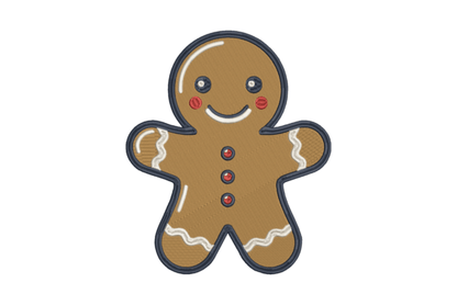 Gingerbread Machine Embroidery File