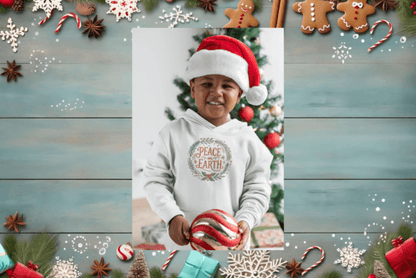 Peace on Earth Embroidery File Christmas