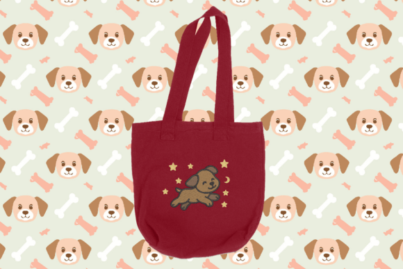 Puppy Machine Embroidery Design