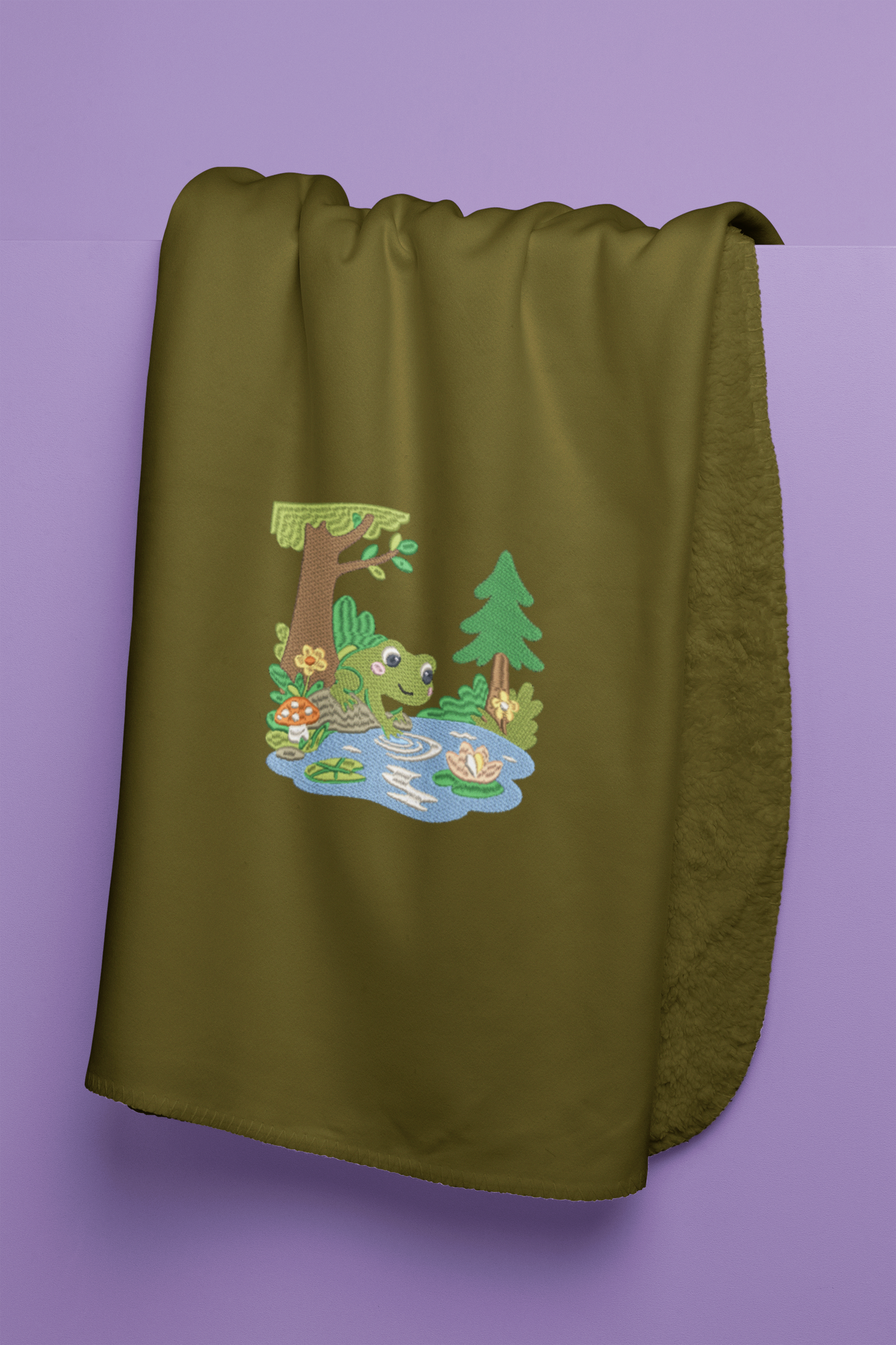 Curious Toad Embroidery File Multiple Formats! 4x4, 5x5.5, 8x8